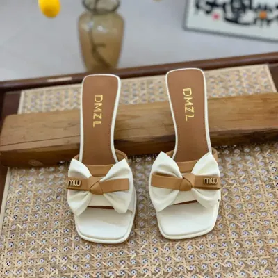 BOWKNOT SLIPPERS FOR WOMEN